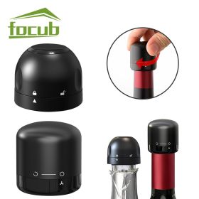 2/3 Pack Vacuum Red Wine Bottle Cap Stopper Silicone Sealed Champagne Leak-proof Retain Freshness Wine Plug Gift for Wine Lovers