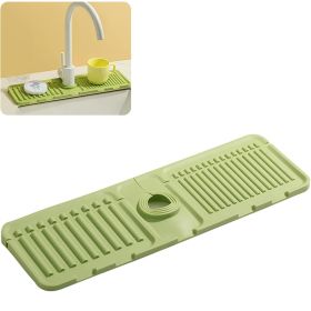 Faucet Mat for Kitchen Sink, Silicone Splash Guard